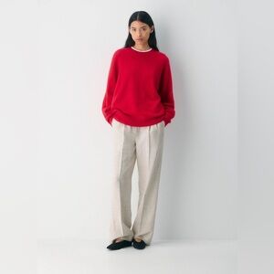 Aritzia Wilfred The Effortless Pant™ - CruiseLinen Cream Textured